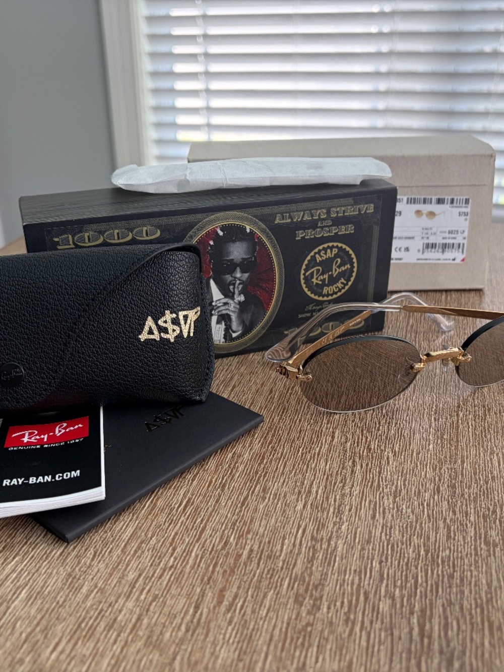 NWT Ray-Ban A$AP Rocky RB3929